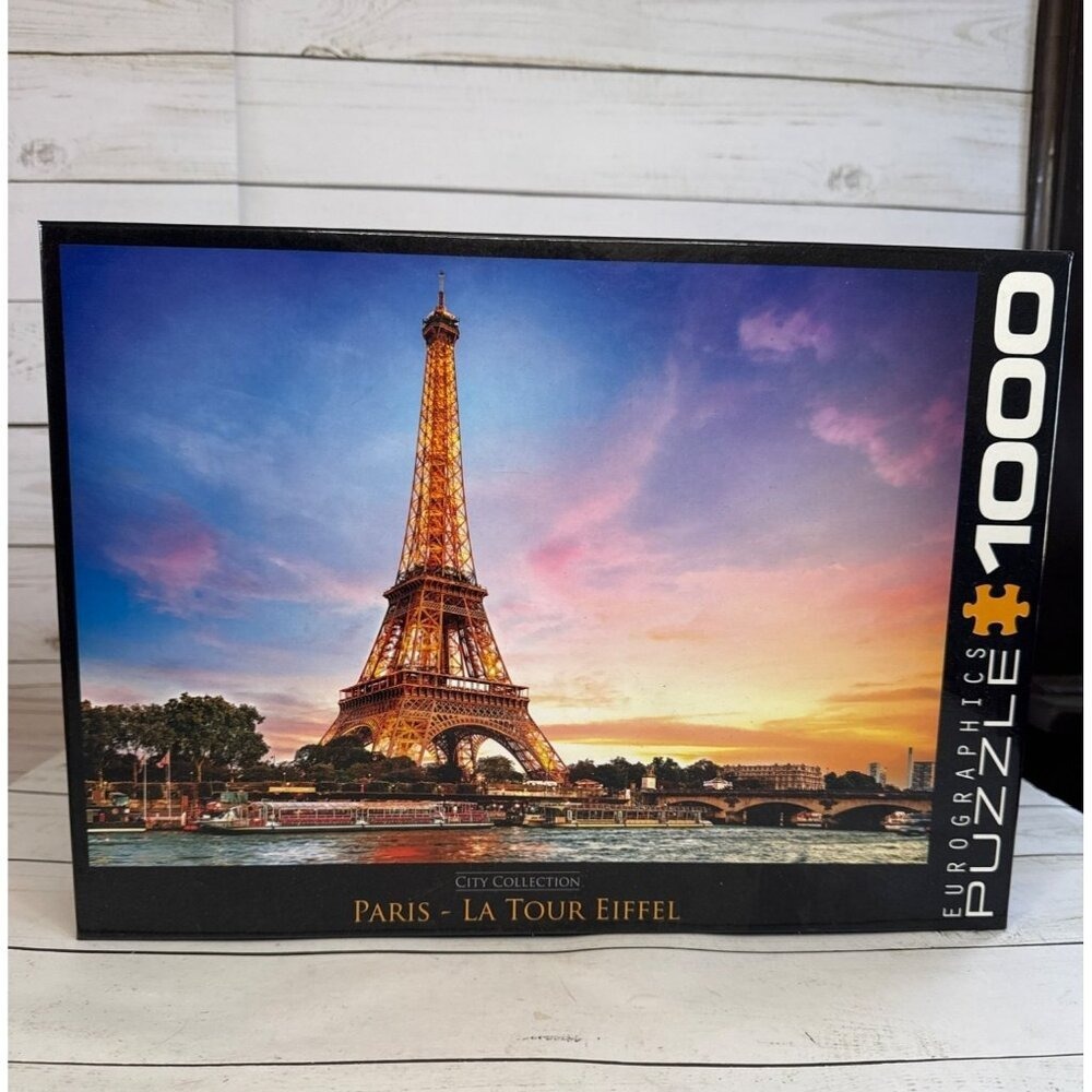 Eurographics Paris‎ La Tour Eiffel 1000 Piece Jigsaw Puzzle City Collection